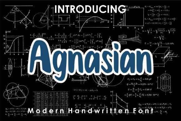 Agnasian: A Handwritten Font for Warm, Personal Design