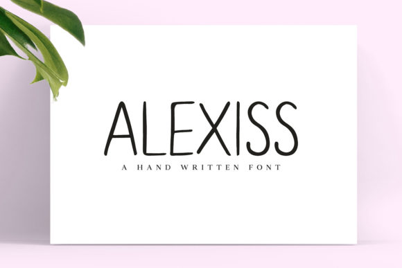 Alexiss Script Font Review for Design Projects