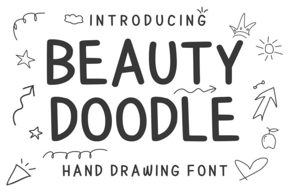 Beauty Doodle: A Handwritten Font for Digital Creativity