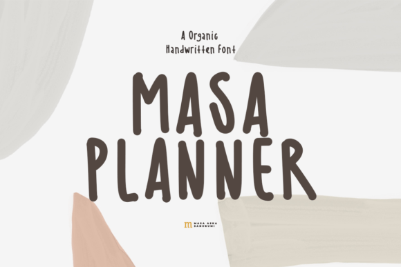 Bringing Personality to Branding with Masa Planner Font
