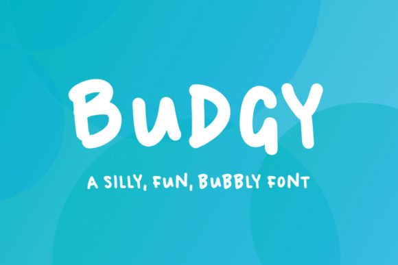 Budgy: A Handwritten Font for Lively Editorial Design
