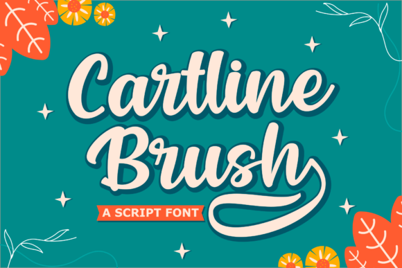Cartline Brush: A Charming Script Font for Branding Projects