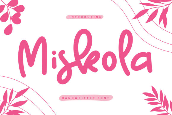 Discover Miskola: A Handwritten Font for Creative Branding