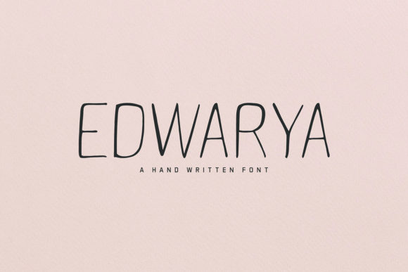 Edwarya: A Font That Elevates Your Brand’s Visual Story