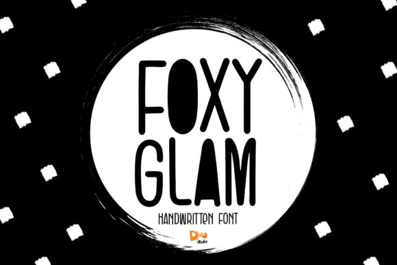 Foxy Glam: A Handwritten Font for Editorial Design
