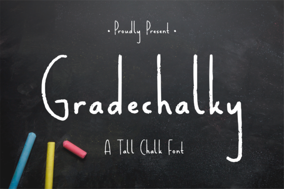 Gradechalky: A Delicate Script Font for Handmade Creations
