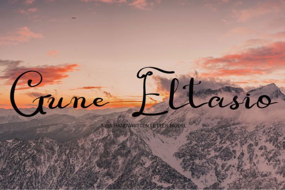Gune Eltasio: A Charming Font for Your Brand