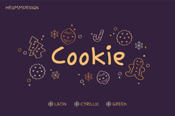 Hu Cookie: A Handwritten Font for Lively Editorial Design