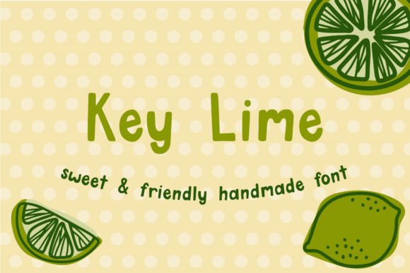 Key Lime: A Playful Font for Editorial Design