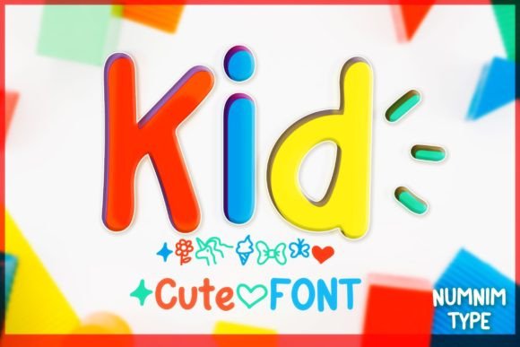 Kid Font: A Playful Touch for Editorial Design