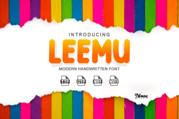 Leemu: A Handwritten Font for Modern Branding and Marketing