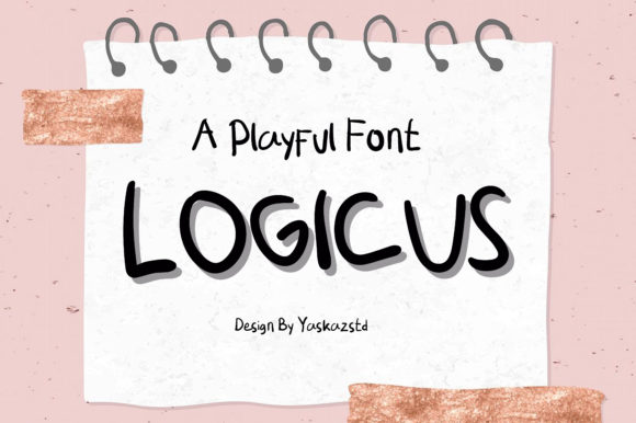 Logicus: A Handwritten Font That Elevates Branding with Charm