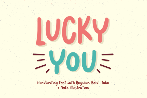 Lucky You Handwritten Font for Web Design