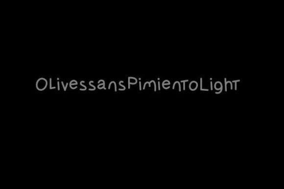 Olives Sans Pimiento: A Handwritten Font for Editorial Design