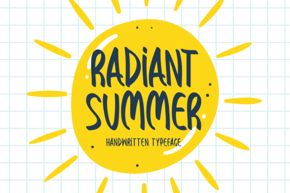 Radiant Summer Font for Web Design Projects