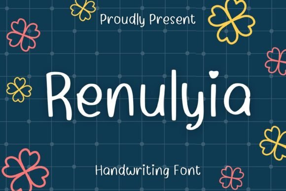Renulyia: A Handwritten Font for Editorial Design