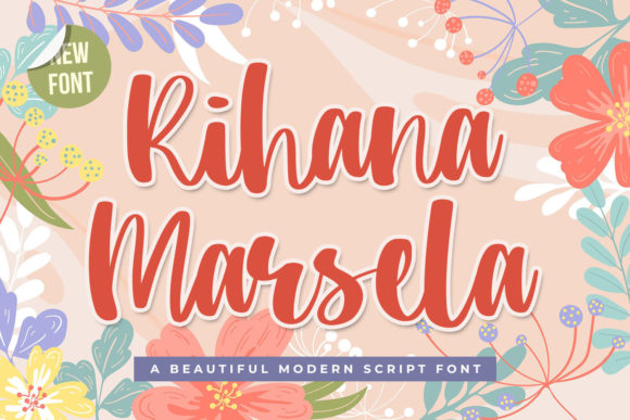Rihana Marsela: A Sweet Script Font for Creative Branding