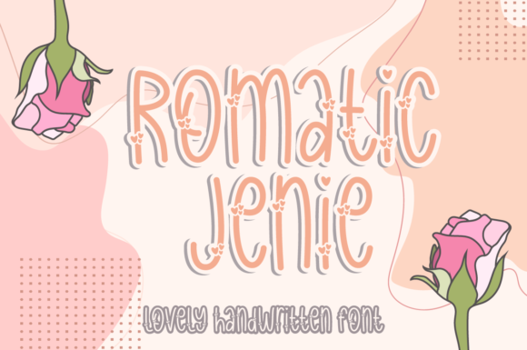 Romantic Jenie: A Script Font for Elegant Design Projects