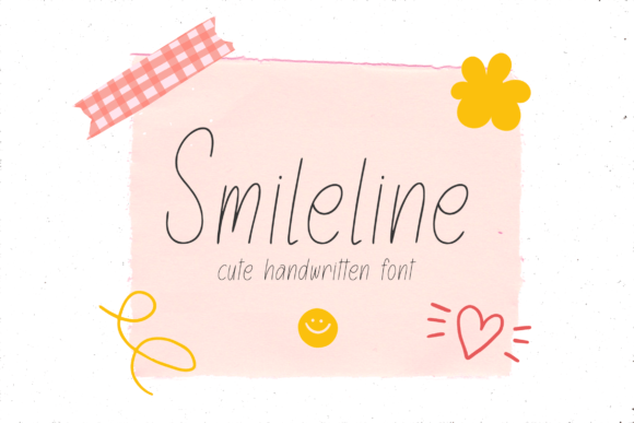 Smileline: A Handwritten Font for Branding with Personality