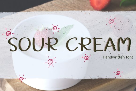 Sour Cream Font for Business Branding