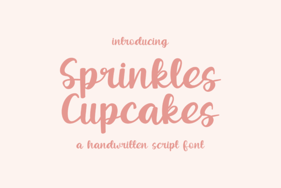 Sprinkles Cupcakes Font Review for Campaign Design