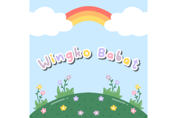 Wingko Babat: A Joyful Font for Children-Oriented Projects